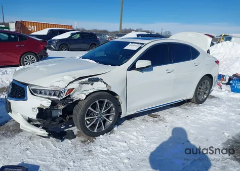 2018 Acura Tlx Tech Pkg from USA, damaged, VIN 19UUB2F5XJA003043